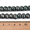 Opaque Baking Paint Glass Beads Strands GLAA-Q110-03A-14-4