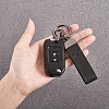 Genuine Leather Car Key Keychain JX273F-6