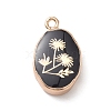 Natural Obsidian Pendants X-G-K333-01I-02-2
