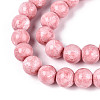 Baking Paint Glass Beads Strands DGLA-N016-10mm-02-3