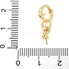 Brass Micro Pave Cubic Zirconia Peg Bails Pendants KK-U056-56G-3