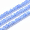 Synthetic Blue Lace Agate Beads Strands G-S366-104-1