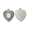 Valentine's Day 304 Stainless Steel Pendant Cabochon Settings STAS-E193-13P-1