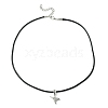 Alloy Bird Pendant Necklaces NJEW-JN04558-03-4