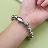 304 Stainless Steel Ball Chain Bracelets BJEW-G618-03P-6