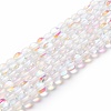 Synthetic Moonstone Beads Strands G-E573-02A-14-1