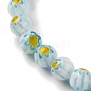 Handmade Millefiori Lampwork Beads Strands LAMP-G164-05I-3