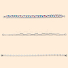 1 Set 3 Styles Iron Hat Chain with Lobster Claw Clasp HJEW-CN0001-31A-7