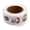 Christmas Round with Word Roll Stickers DIY-S045-01J-3