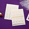 Laser Metallic Nail Decals Stickers MRMJ-R088-45-M-4