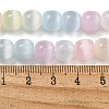 Macaron Color Natural Selenite Beads Strands G-B103-A01-01-4