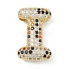 Brass Micro Pave Cubic Zirconia Pendants KK-Z108-02G-I-1