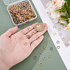 4 Colors Alloy Closed Jump Rings FIND-GA0006-89A-3