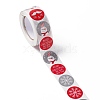 Christmas Round with Word Roll Stickers DIY-G061-07B-3