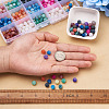 300Pcs 15 Colors Natural Crackle Agate Beads G-TA0001-26-6