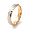 Word Forever Love 201 Stainless Steel Flat Finger Ring for Women RJEW-I089-02GP-1