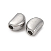 304 Stainless Steel Beads STAS-C128-02A-P-2