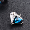 Stainless Steel Rhinestone Perfume Pendants PW-WG2A371-01-3