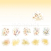 10Pcs Starry Bouquet PET Waterproof Stickers PW-WGEFAAE-02-1