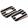 Resin & Wood Pendants RESI-N025-013A-B02-3