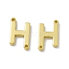 Rack Plating Brass Connector Charms KK-C007-38G-H-2