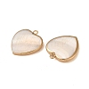 Natural Freshwater Shell Pendants SHEL-M021-14G-2