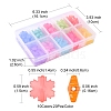 200Pcs 10 Colors Imitation Jelly Acrylic Beads MACR-YW0001-97-4