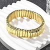 Rectangle 304 Stainless Steel Stretch Bracelets for Women Men BJEW-U021-01G-02-2