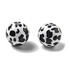 Printing Opaque Acrylic Beads OACR-H049-01D-1