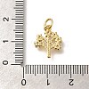 Rack Plating Brass with Cubic Zirconia Pendants KK-Z086-10G-01-3