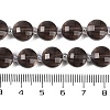 Natural Ice Obsidian Beads Strands G-B094-A08-01-5