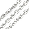 Non-Tarnish 304 Stainless Steel Link Chains CHS-A013-05P-1