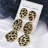 Alloy acrylic Dangle Stud Earrings LS-EJEW-M075-01G-03-3