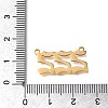 304 Stainless Steel Pendants STAS-D382-04B-G-3