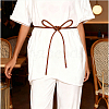Round PU Leather Cord Tie Knot Belts for Dress DIY-WH20007-802A-04-6