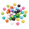  44Pcs 11 Colors Spray Painted Alloy Beads FIND-TA0003-02-8