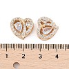 Rack Plating Brass Micro Pave Cubic Zirconia Beads KK-F879-04G-02-3