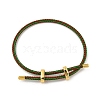 Braided Steel Wire Bracelets Making BJEW-H610-02G-34-2