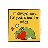 I'm Always Here for You No Matter What Alloy Brooches JEWB-M046-17C-1