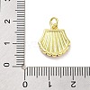 Real 18K Gold Plated Rack Plating Brass Enamel Charms KK-M293-31G-02-3