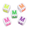Opaque Acrylic Enamel European Beads AC-ACBA1794-04M-1