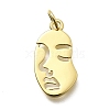 Brass Pendants KK-Z093-09G-1