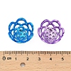 UV Plated ABS Bead Caps OACR-D316-04C-3