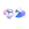 Faceted Glass Charms RGLA-L026-B17-2