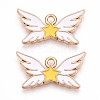 Alloy Enamel Pendants ENAM-N056-438-1