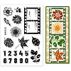 Custom PVC Plastic Clear Stamps DIY-WH0618-0110-1