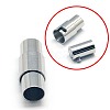 Tarnish Resistant 304 Stainless Steel Locking Tube Magnetic Clasps LS-STAS-E006-66-1