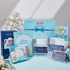 80Pcs 8 Colors Electroplate Transparent Glass Beads EGLA-SC0001-71-7