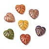 Painted Glass Beads Strands GLAA-Z021-07B-2