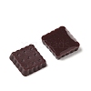 Luminous Resin Imitation Chocolate Decoden Cabochons RESI-K036-28A-02-4